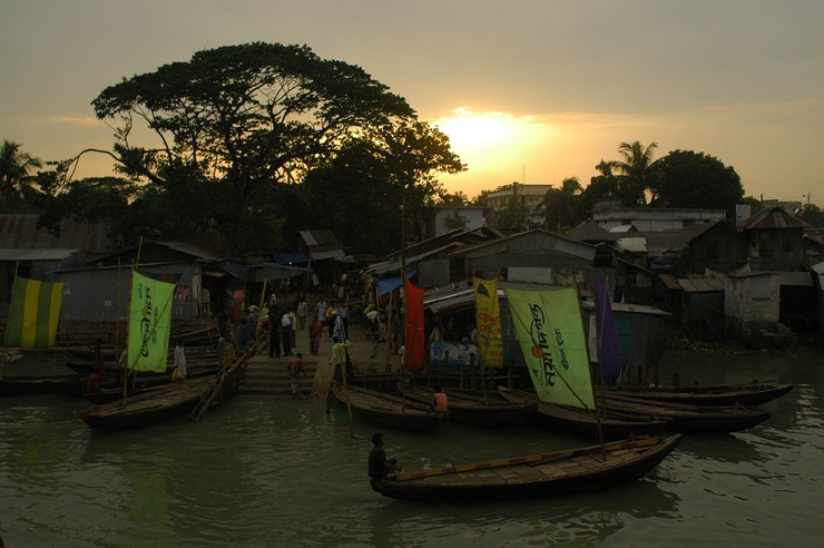 W drodze z Mongli do Barisalu (Bangladesh 2008)